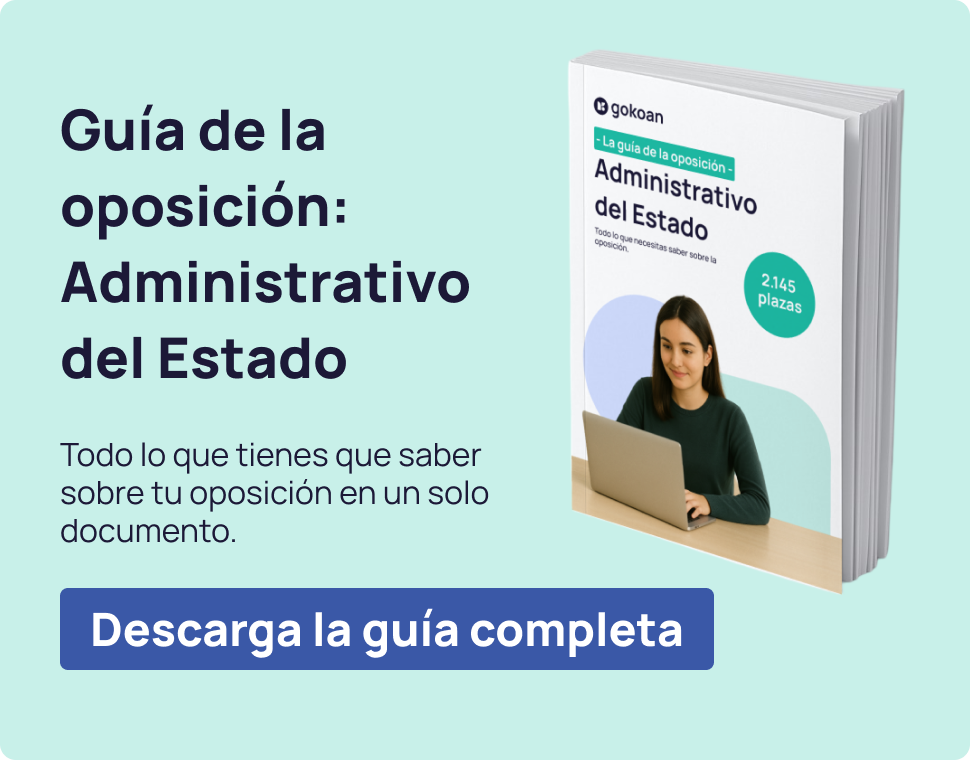 Requisitos y temario administrativo del estado 2025