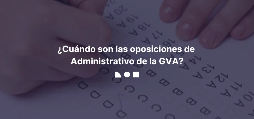 Examen de Administrativo de la Generalitat Valenciana
