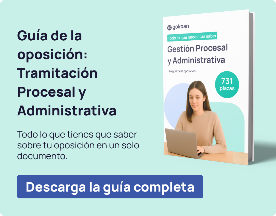 guia completa oposicion gestion procesal