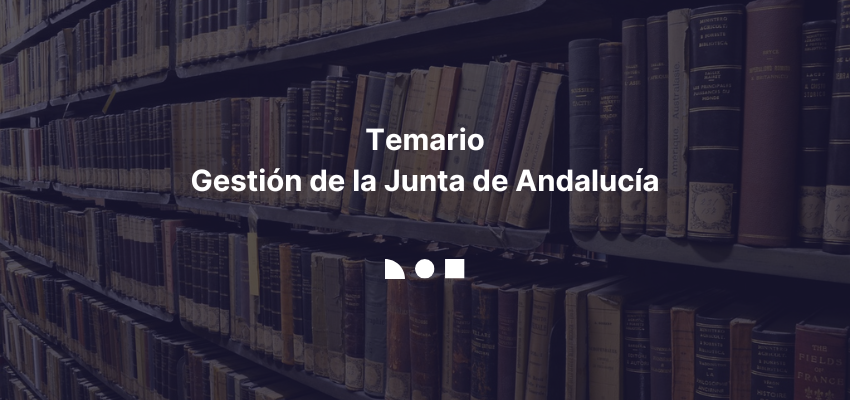 Temario Gestión Junta de Andalucía